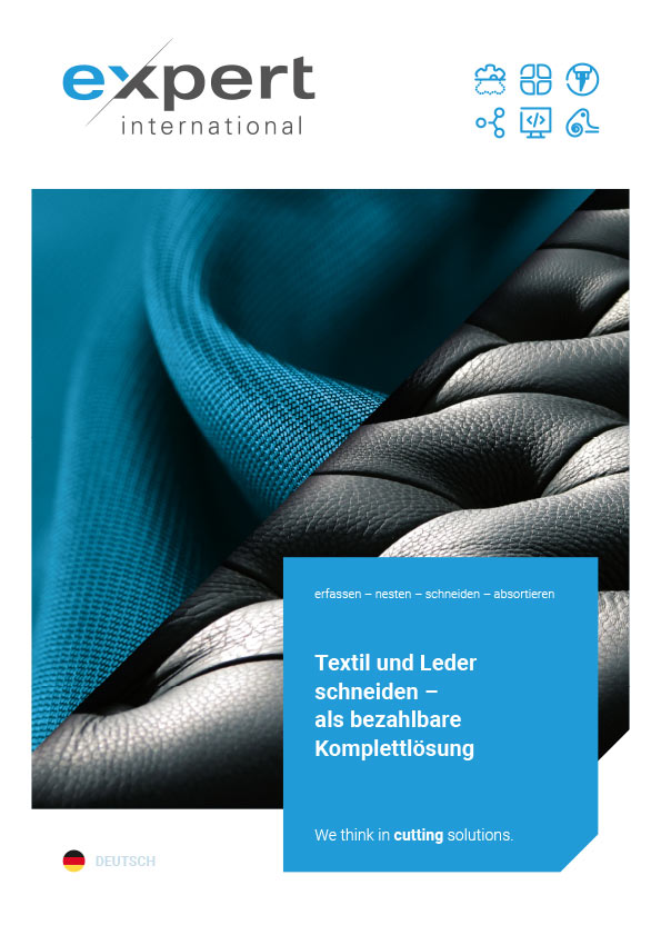 Textil und Leder schneiden