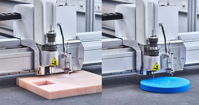 Textilien und Stoffe schneiden CNC Cutter